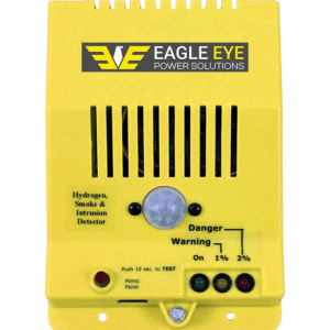 Eagle Eye Power Solutions hydrogen gas detector with intrusion alarm