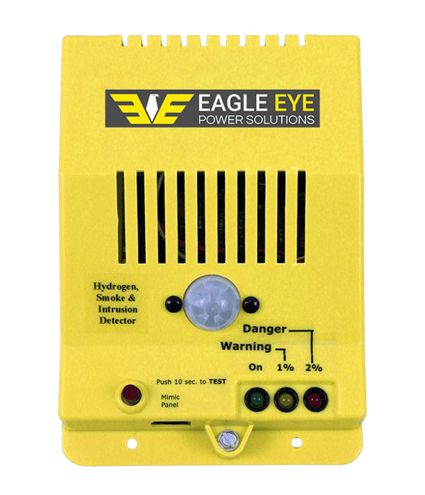 Eagle Eye Power Solutions hydrogen gas detector with intrusion alarm