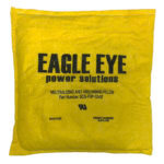 Front view of Eagle Eye Power Solutions spill containment pillow