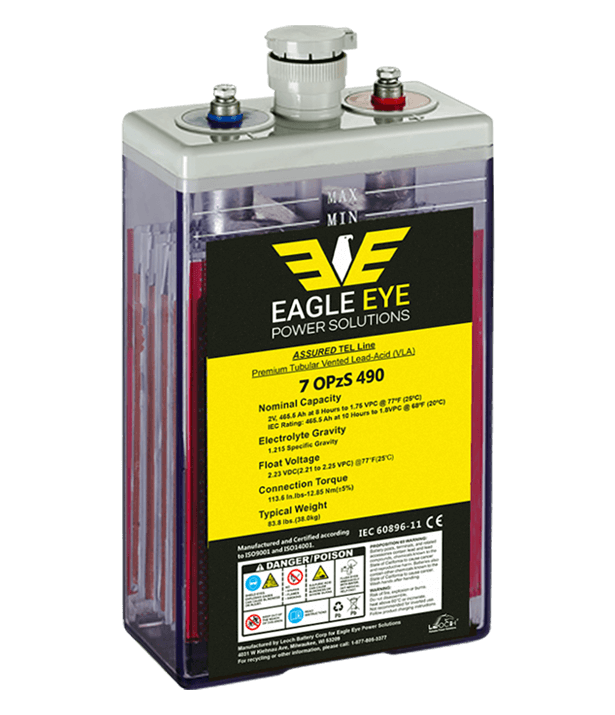 Eagle Eye Power Solutions OPzS flooded lead acid battery