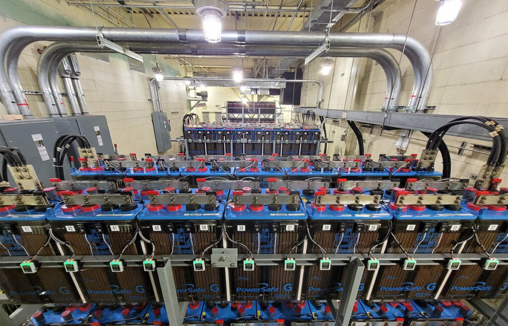 Evergy Generation Battery Room