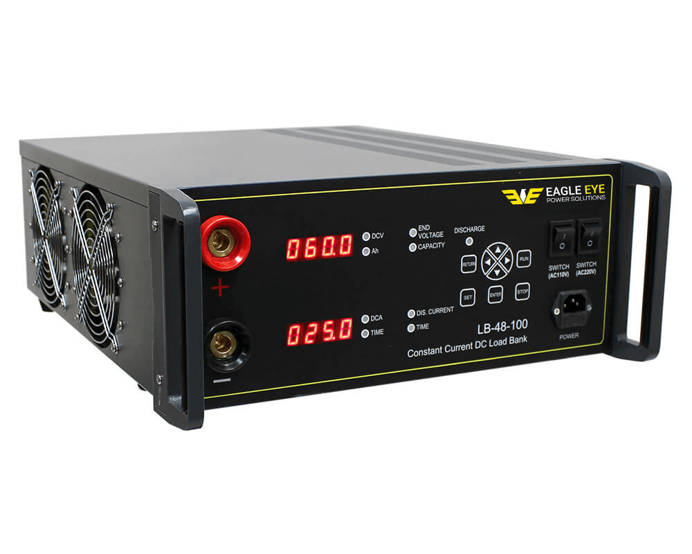 Eagle Eye Power Solutions LB-48-100 constant current DC load bank, wired