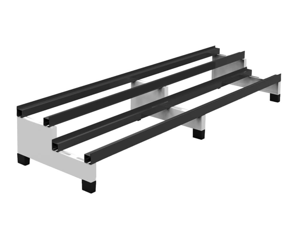 Eagle Eye Power Solutions 2-Step 1-Tier Battery Rack