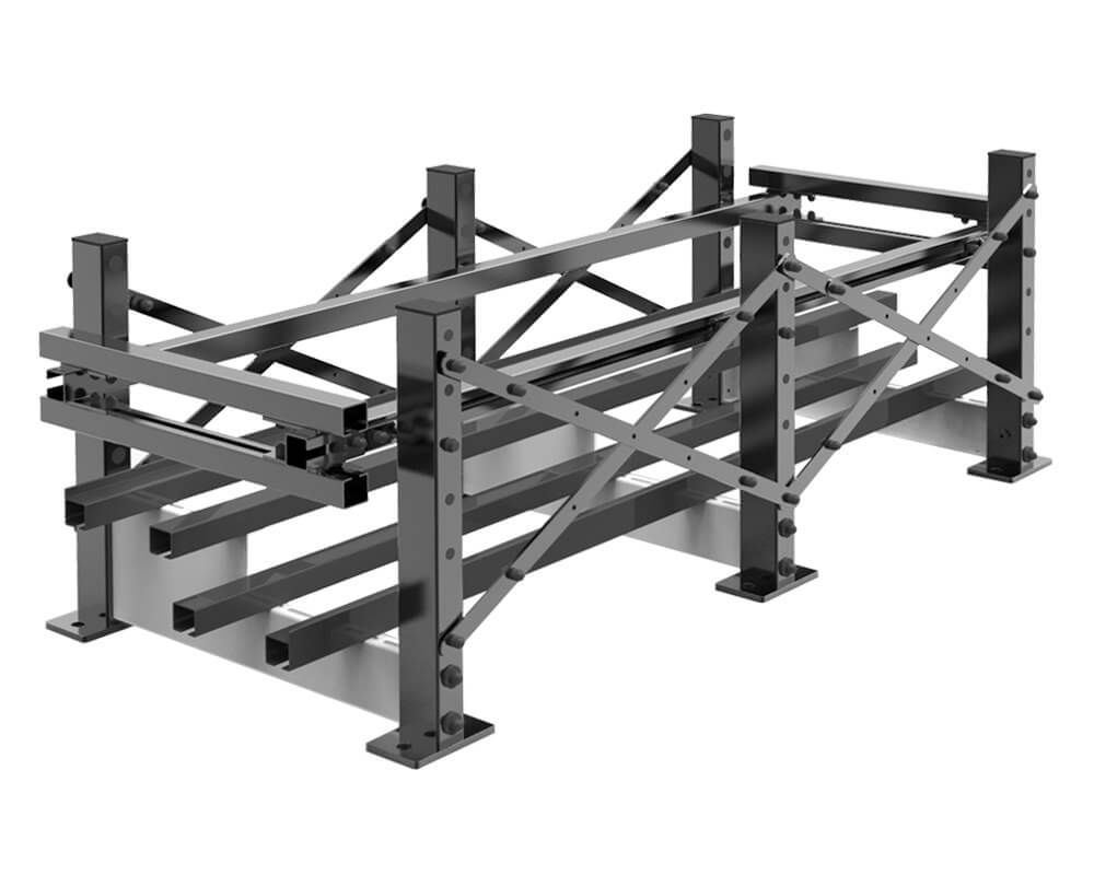 Eagle Eye Power Solutions 2-Step Seismic Battery Rack