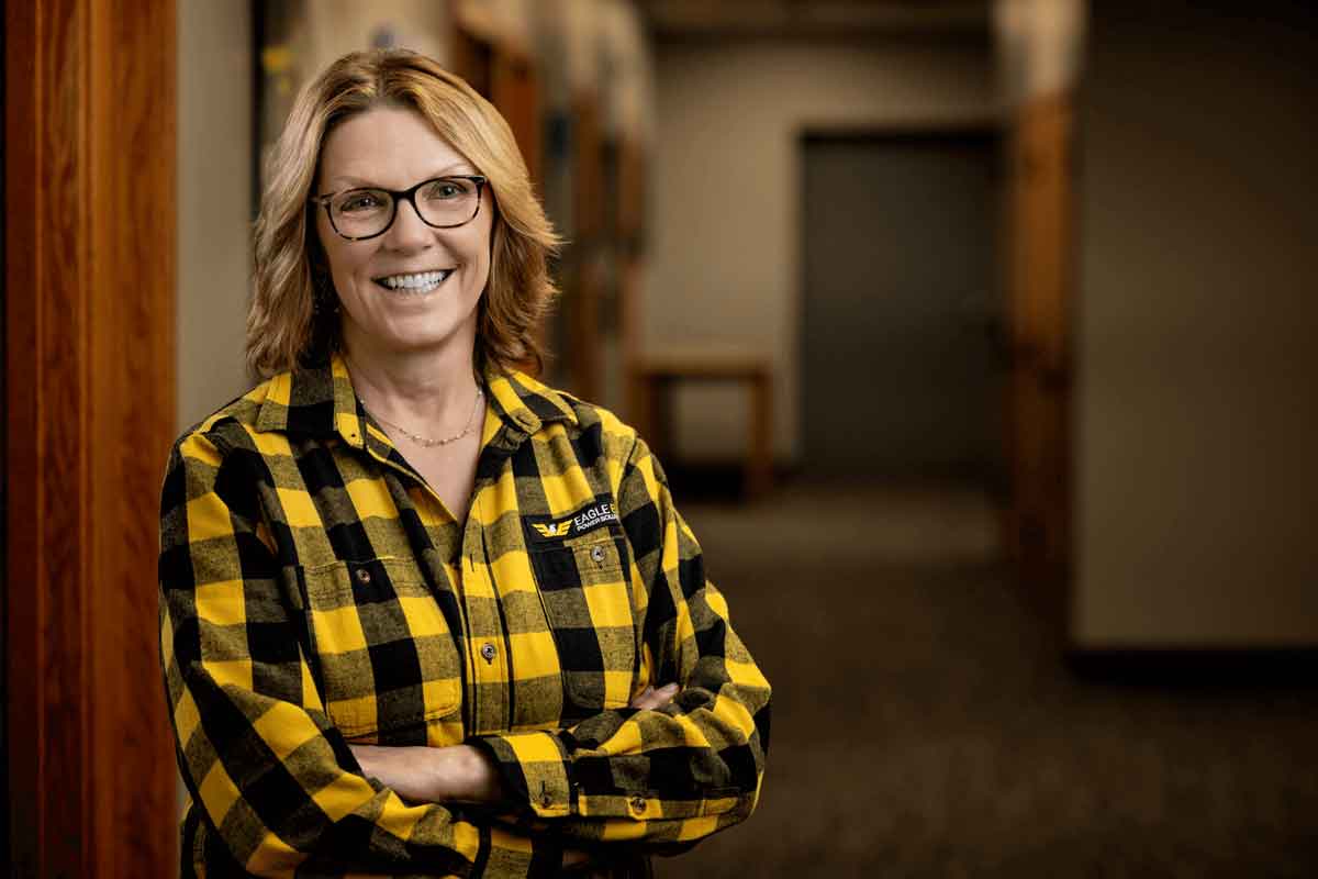 Lisa Panten, Operations Manager, Eagle Eye Power Solutions