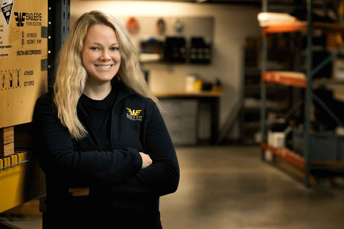 Nicole Bechler, HR Manager, Eagle Eye Power Solutions