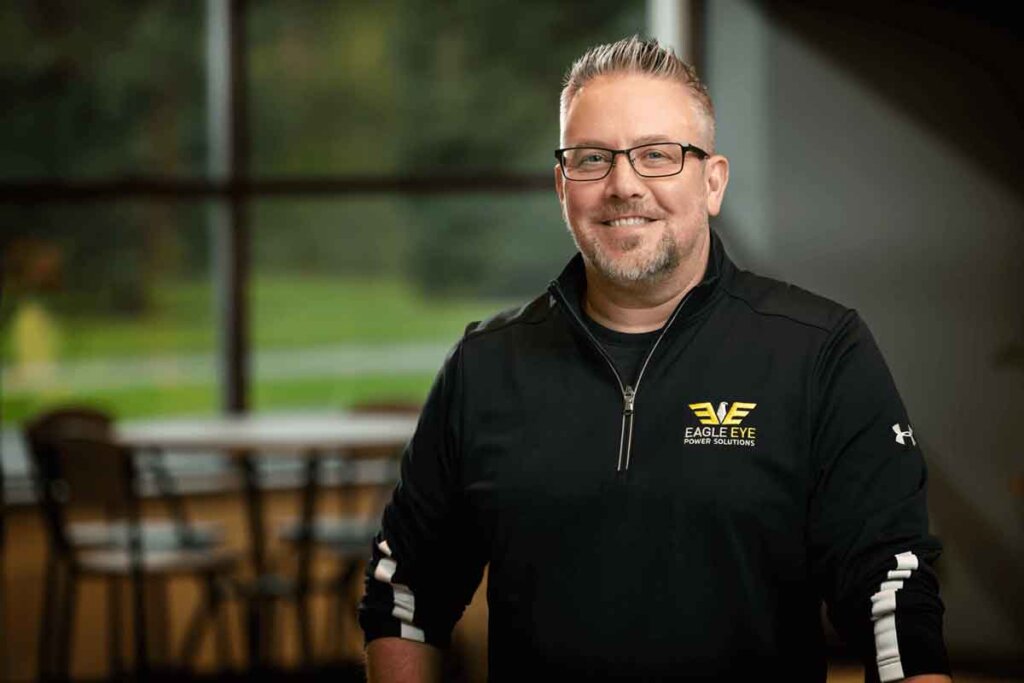 Toby Bywater, Project Manager, Eagle Eye Power Solutions
