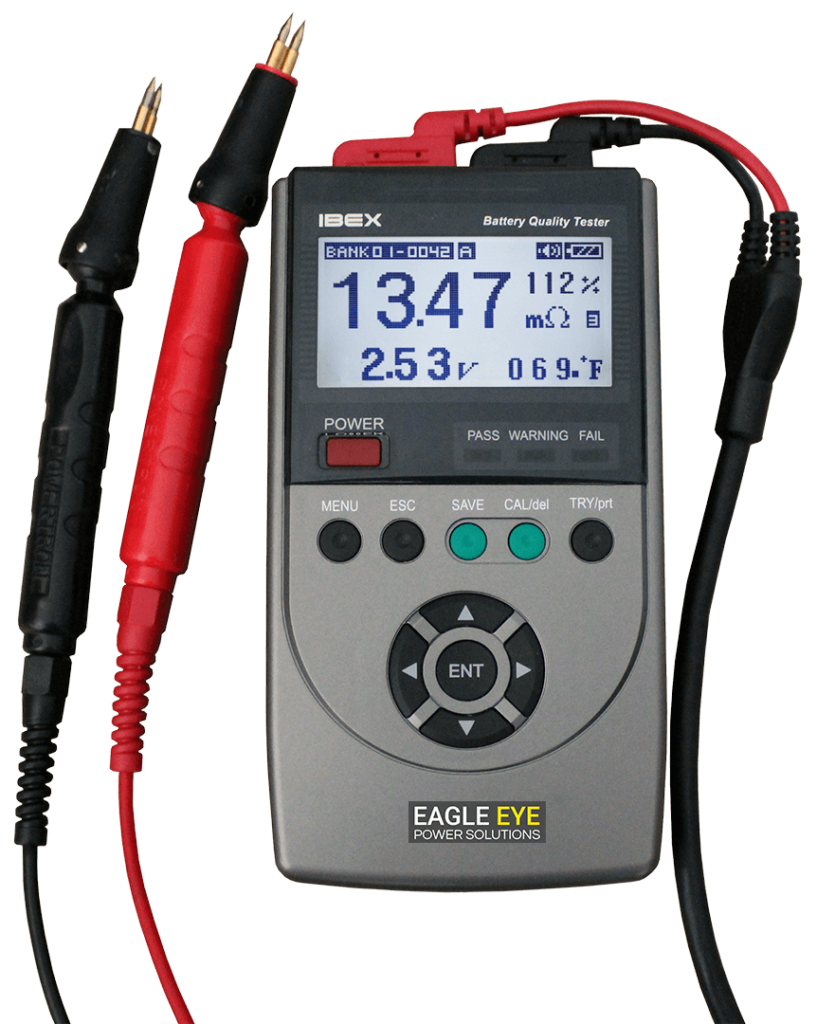 Eagle Eye Power Solutions' IBEX Ultra Battery Quality Tester