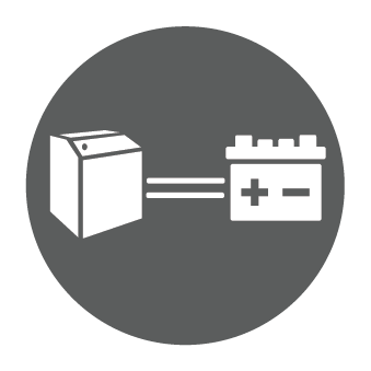 Icon of connecting a load bank.