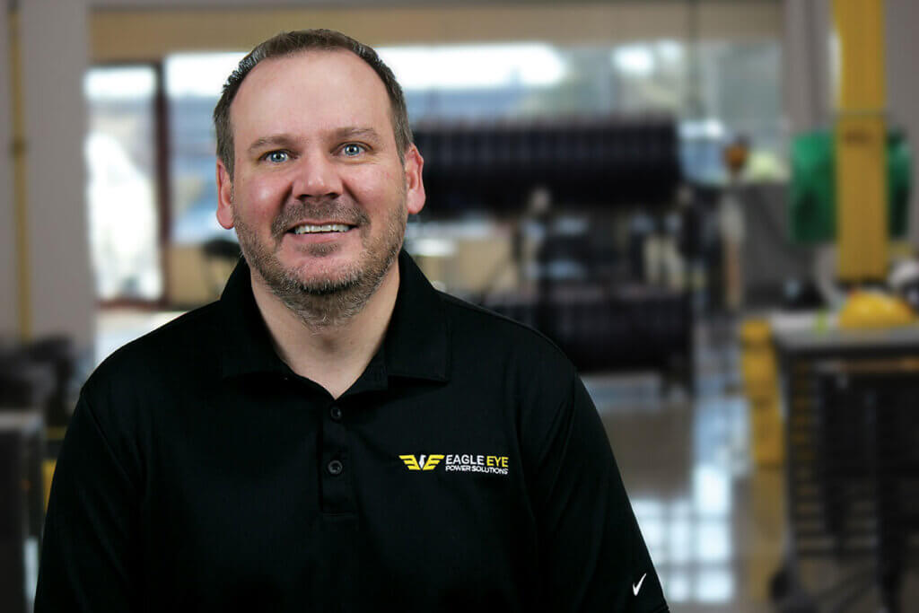 Neil Muttonen, Controller, Eagle Eye Power Solutions