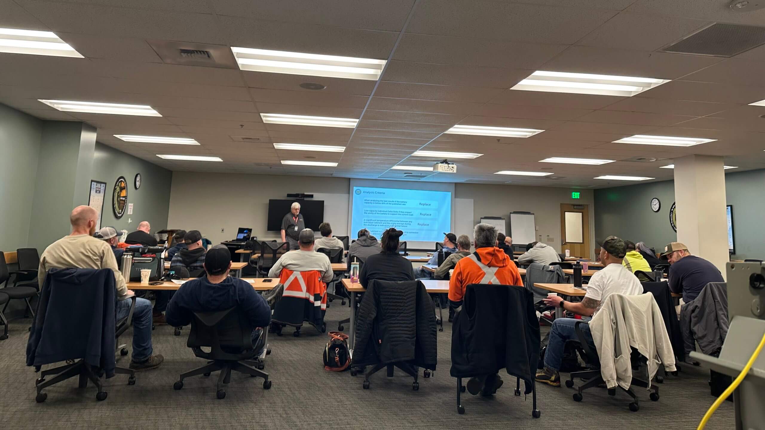 Technicians Training at Tacoma Power
