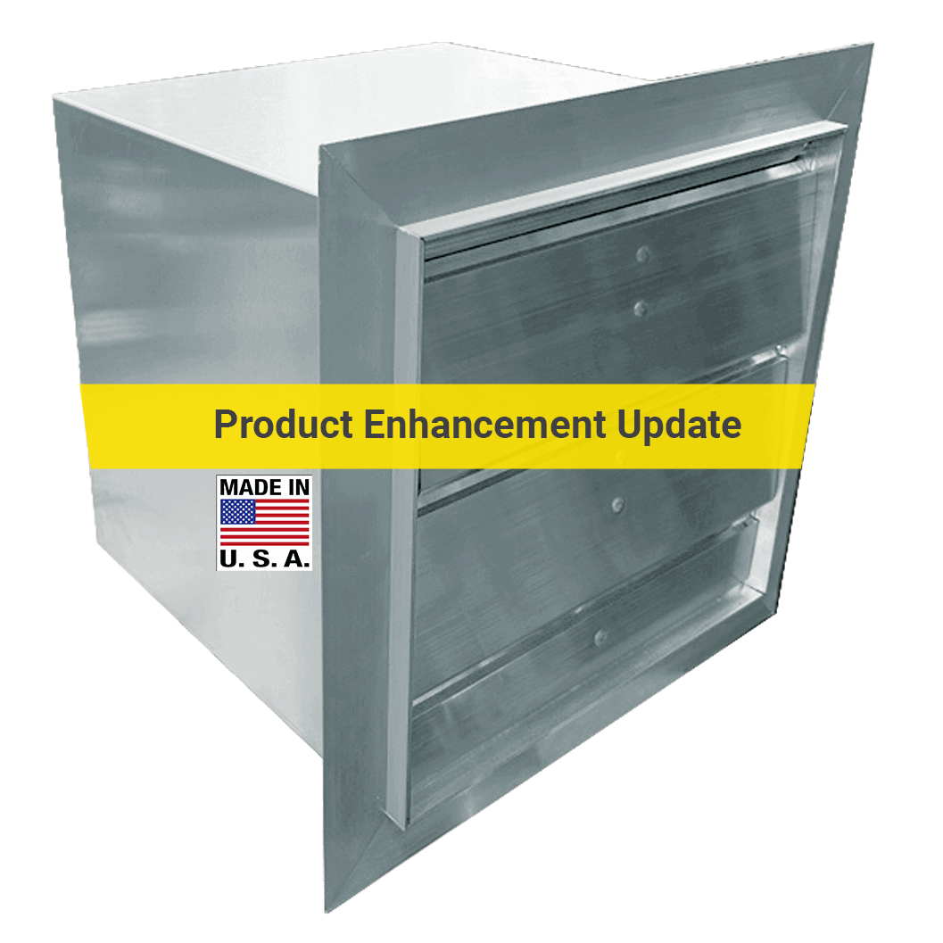Eagle Eye Power Solutions VS-12-110VAC gas and ventilation wall-mounted fan - Product Enhacement Update.