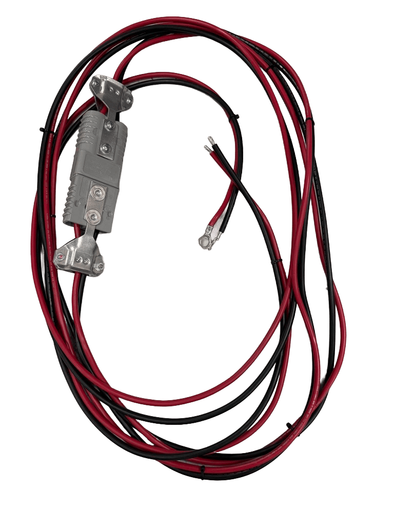 Emergency Battery Charger cable with strain relief
